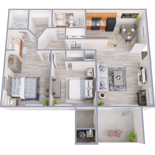 The Brittany 140 floor plan